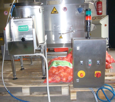 Zwiebel-Schälmaschine 20 Z-HB