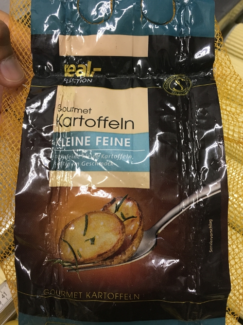 Kartoffeln klein sortiert